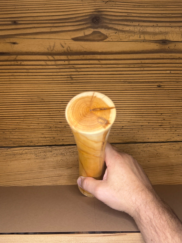 Pfeffermühlen mit Keramikmahlwerk, in verschiedenen Holzarten, rote Eibe 1