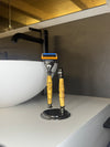 Rasierer-Set “Gillette Fusion” • Verschiedene Holzarten