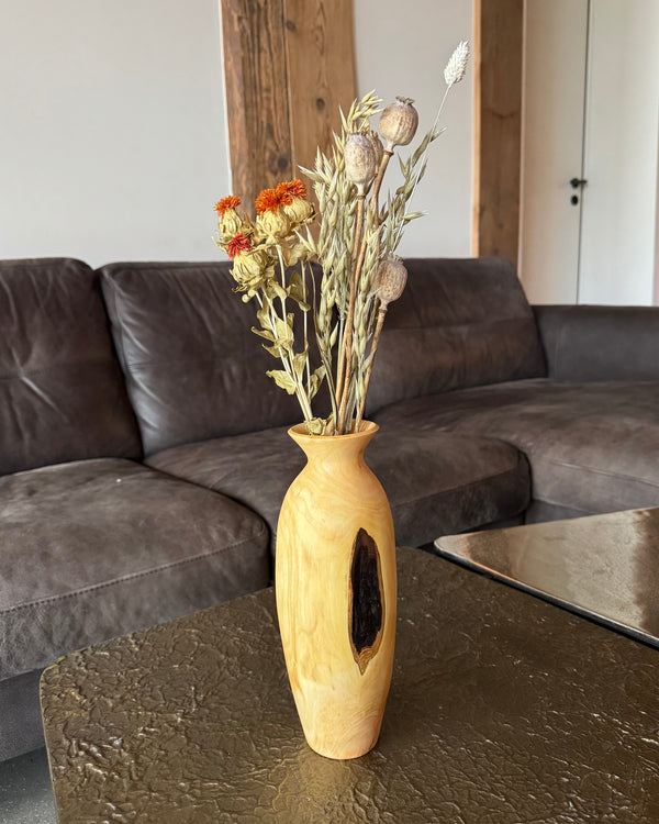 Vase • Birnenbaum, ø 9,5 cm, H 26 cm